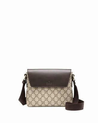 Gucci GG Supreme Canvas Messenger Bag, Brown