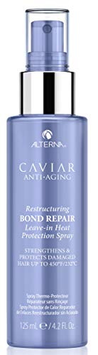 CAVIAR Anti-Aging Restructuring Bond Repair Leave-in Heat Protection Spray, 4.2-Ounce