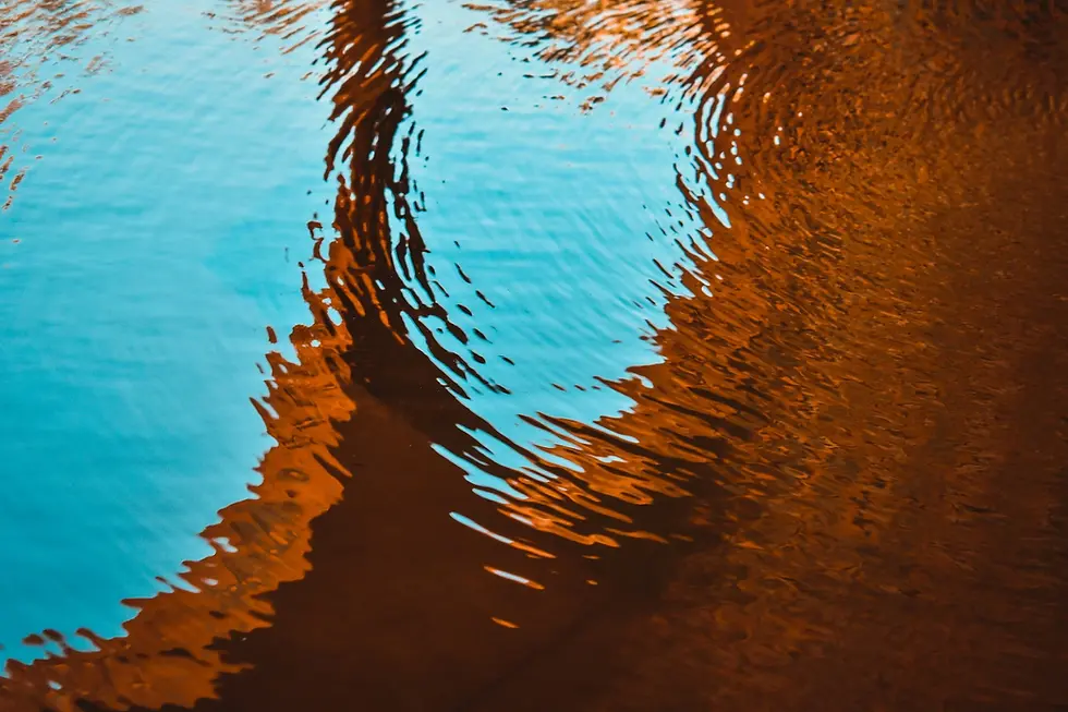 The reflection of the breath