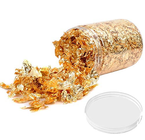 Gold Leaf Gilding Resin Flakes