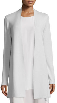 Eileen Fisher Long Washable Merino Wool Cardigan, Petite