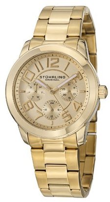 Stuhrling Original Women's 807.02 Classic Regal MF Analog Display Quartz Gold Watch