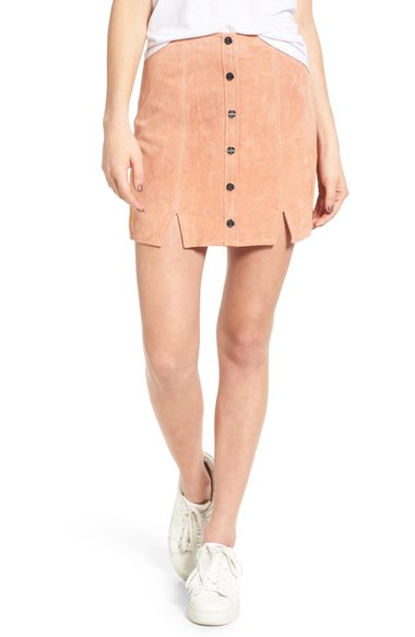 Suede Skirt