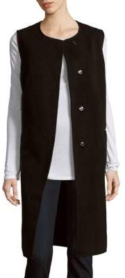 Sleeveless Double Faced Vest
