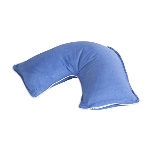 The Pillow Bar Jetsetter Mini Travel Neck Pillow (Blue)