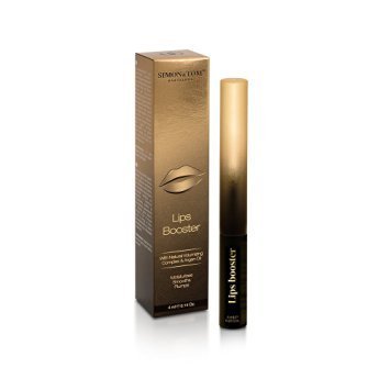 Simon & Tom Lips Booster. Hydrating, Anti Aging Lip Plumping Lip Gloss with Natural Chilli Pepper Volumizing Complex 0.14 fl.oz.