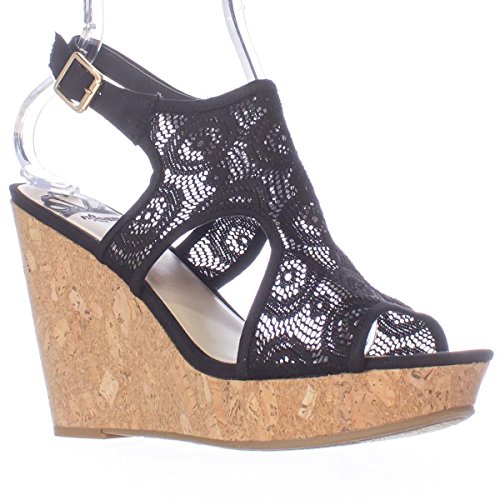 Fergalicious Women's Valeria, Black, 8 M US