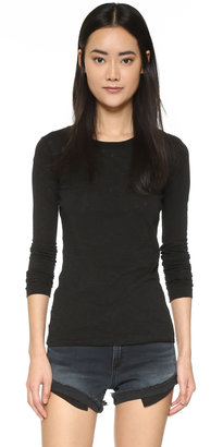 Rag & Bone/JEAN Classic Slub Long Sleeve Tee