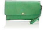 Marni Flap-Front Wristlet-Green