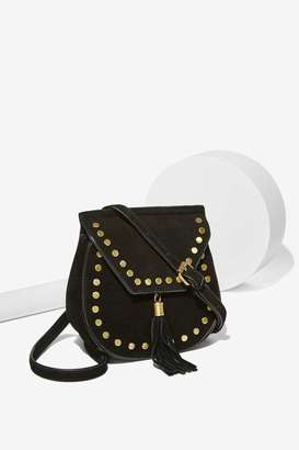 Nila Anthony Back in the Saddle Suede Bag