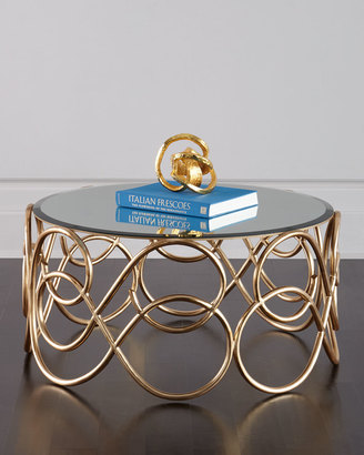 Haute House Brando Mirror-Top Coffee Table