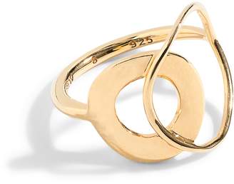 J.Crew Demi Torus Link Layered Ring