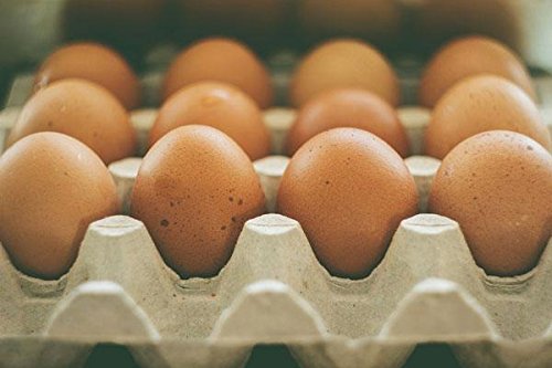 GRASS FED, NON-GMO FED FREE RANGE BROWN & COLORED CHICKEN EGGS - 2 DOZEN