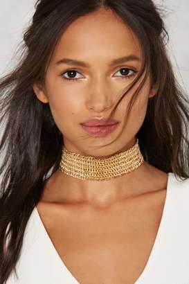 Factory Chain Your Mind Fitted Choker
