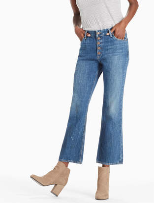 Lucky Brand BRIDGETTE CROP FLARE JEAN IN ASTRAY