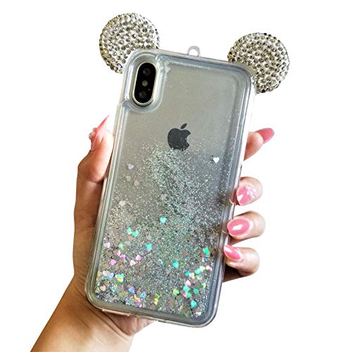 Floating Holographic Disney Mickey Minnie Phone Case