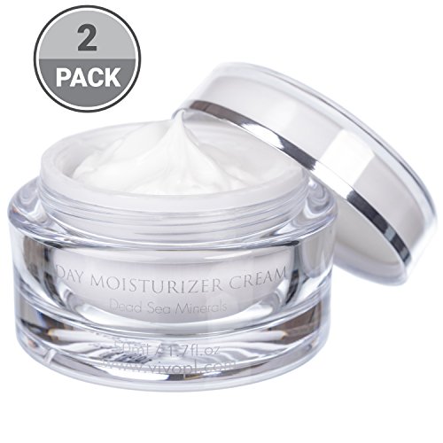 Vivo Per Lei Day Cream | Dead Sea Face Cream for Dull, Dry Skin | Moisturizing Day Cream with Shea Butter | Non Greasy Day Moisturizer | Hydrating Face Cream for Women| Miracle Skin Cream (Pack of 2)