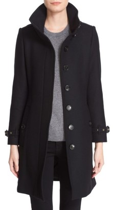 Gibbsmoore Funnel Collar Trench Coat