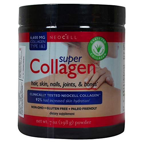 NeoCell Super Collagen Powder 6,600milligram Collagen Types 1 and 3 Unflavored 7 Ounces