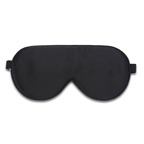 Alaska Bear Natural Silk Sleep Mask, Blindfold, Super Smooth Eye Mask (One Strap)