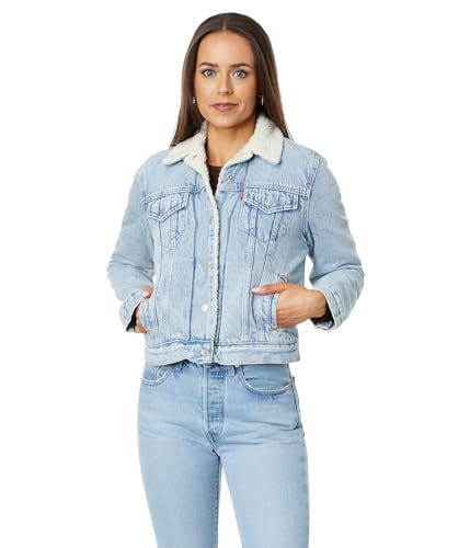 Levi's Women's Original Sherpa Trucker Jackets (Also Available in Plus), (New) Feeling Everything