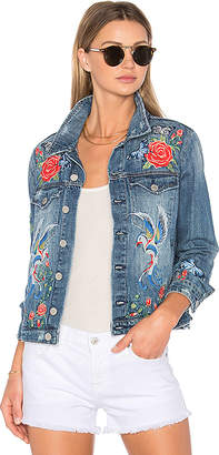 BLANKNYC Embroidered Denim Jacket.