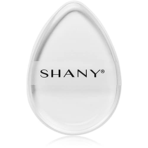 SHANY Stay Jelly Silicone Sponge - Clear & Non-Absorbent Makeup Blending Sponge for Flawless Application with Foundation - TEARDROP
