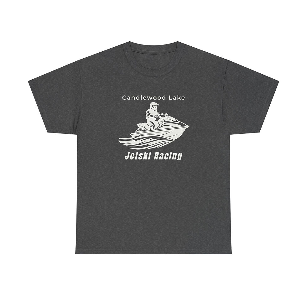 Thumbnail: Jetski Racing Light Unisex Heavy Cotton Tee