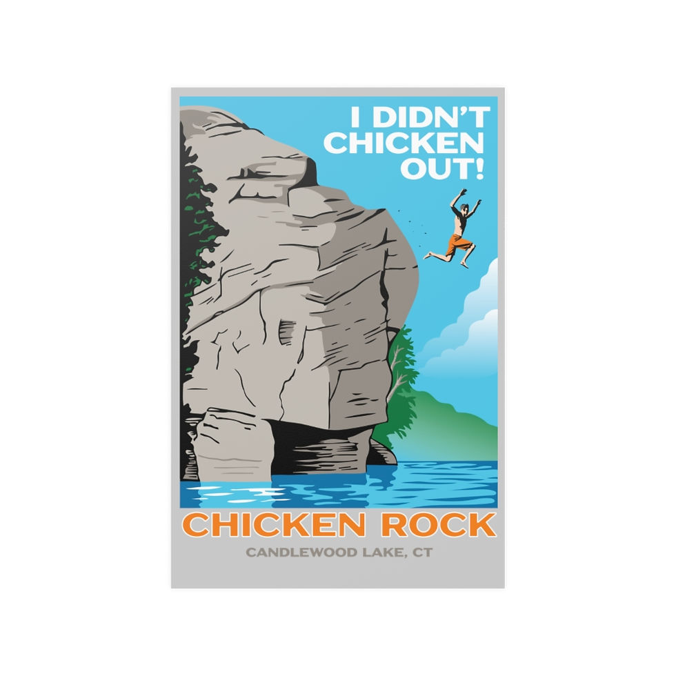 Thumbnail: Chicken Rock Vintage Poster