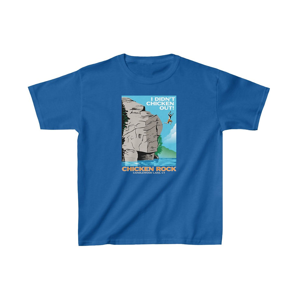 Thumbnail: Chicken Rock Vintage Poster Kids T