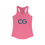 Thumbnail: CG Logo Women's Tri-Blend Racerback Tank