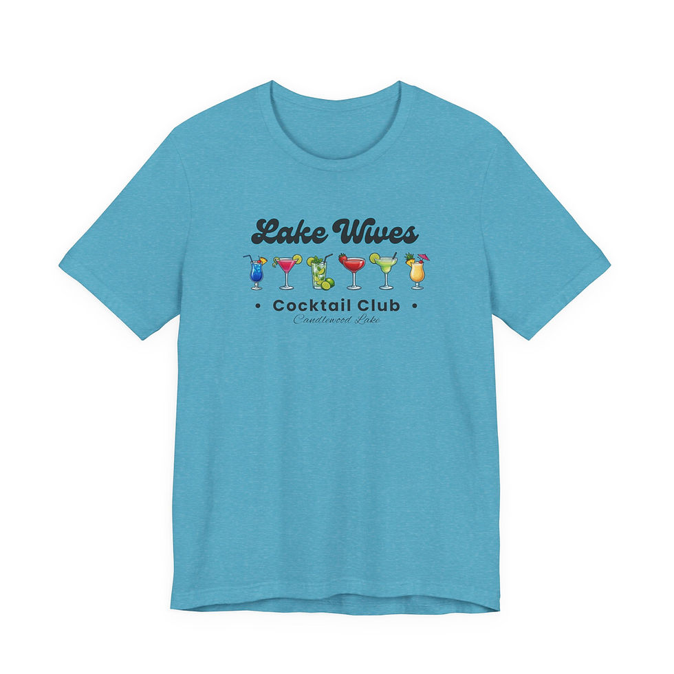 Thumbnail: Lake Wives Unisex Short Sleeve Tee