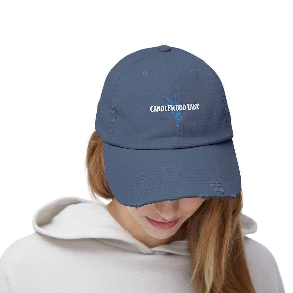 Thumbnail: Candlewood Unisex Distressed Cap