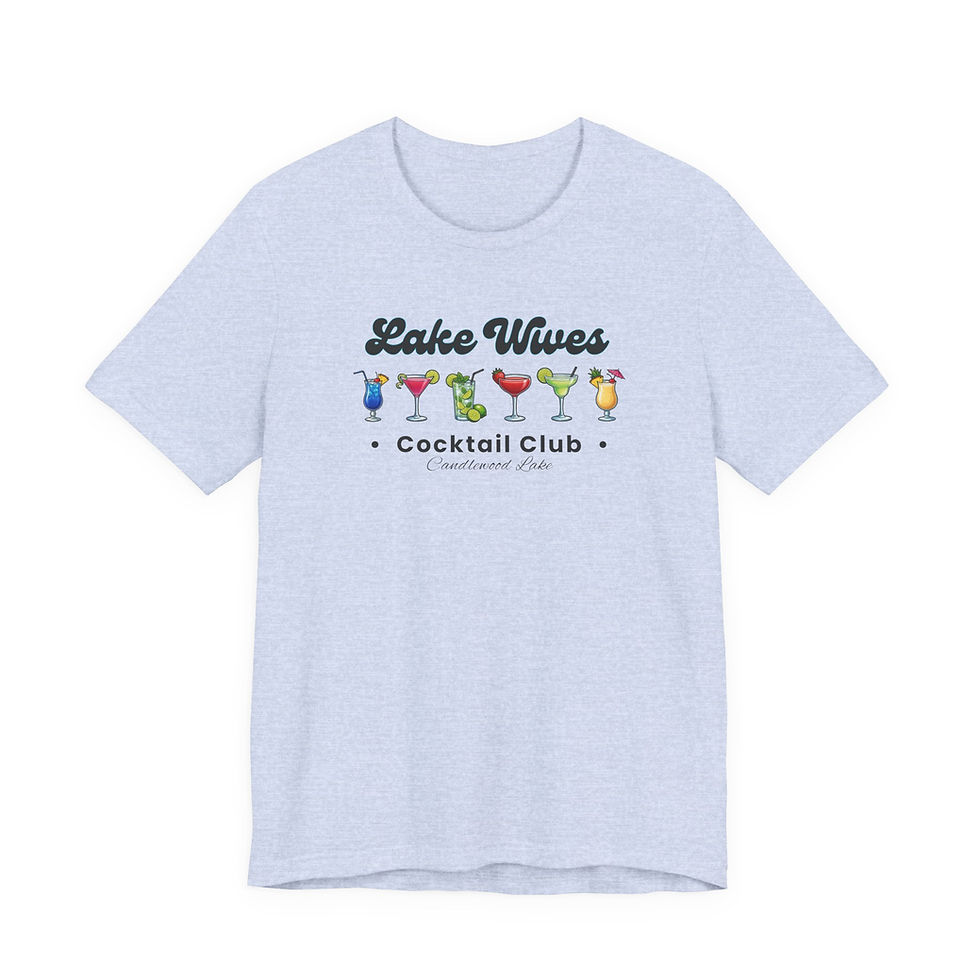 Thumbnail: Lake Wives Unisex Short Sleeve Tee