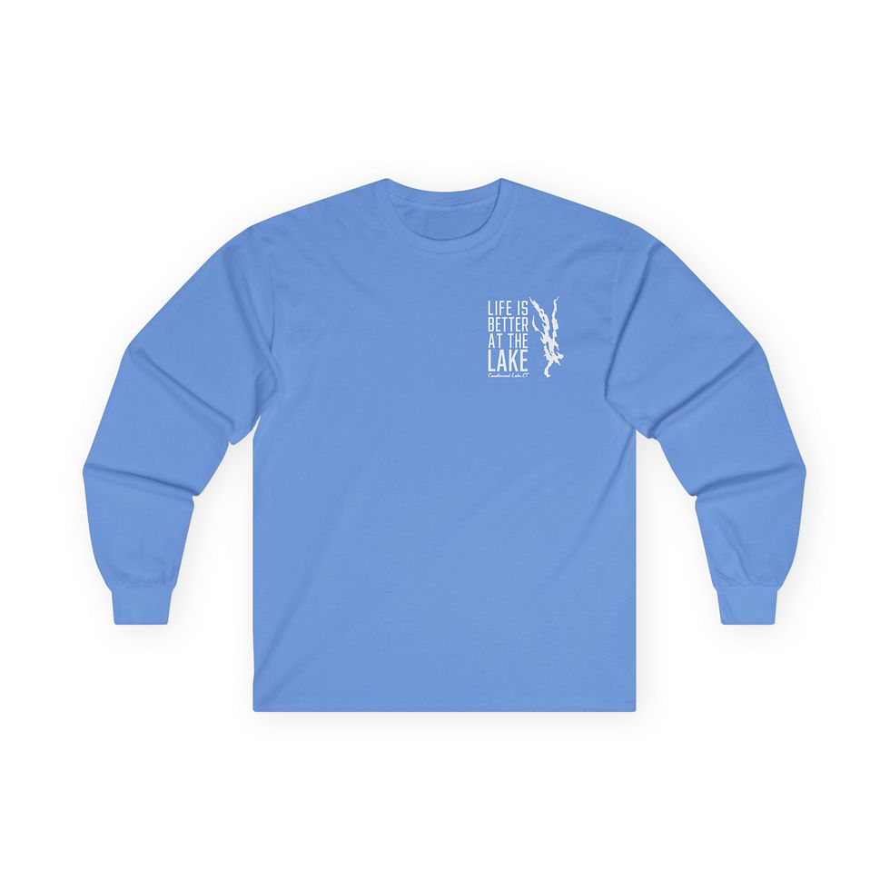 Thumbnail: Life is Better Unisex Ultra Cotton Long Sleeve Tee 2 sided