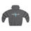 Thumbnail: Vintage Text w/Lake Shape Hooded Sweatshirt