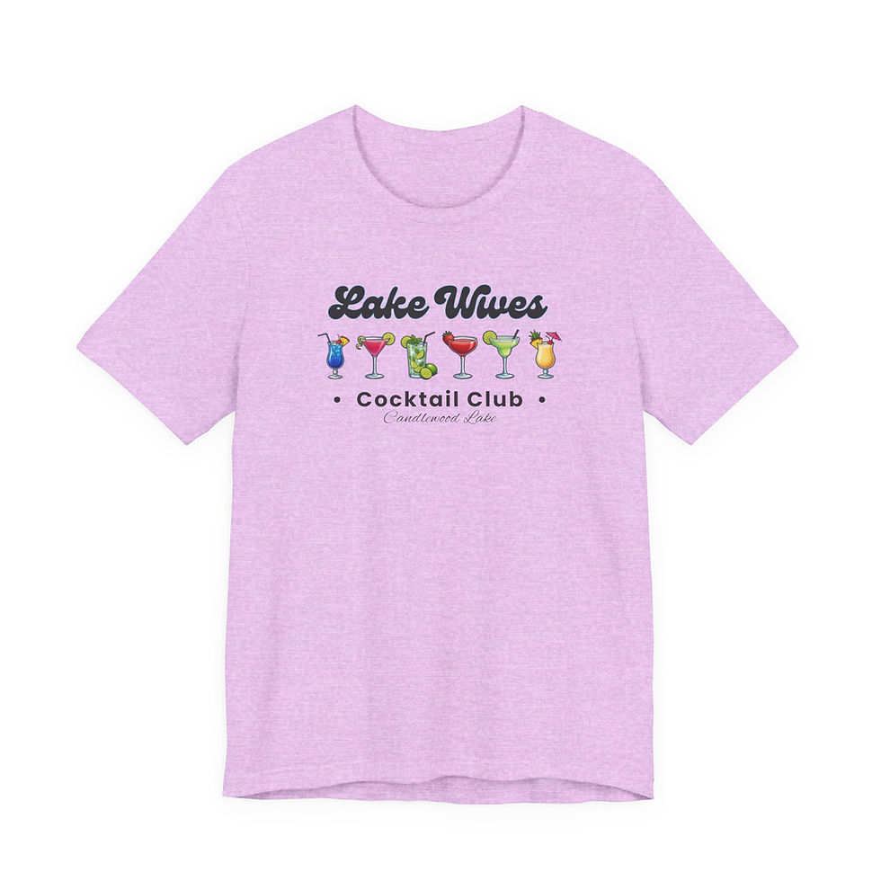 Thumbnail: Lake Wives Unisex Short Sleeve Tee