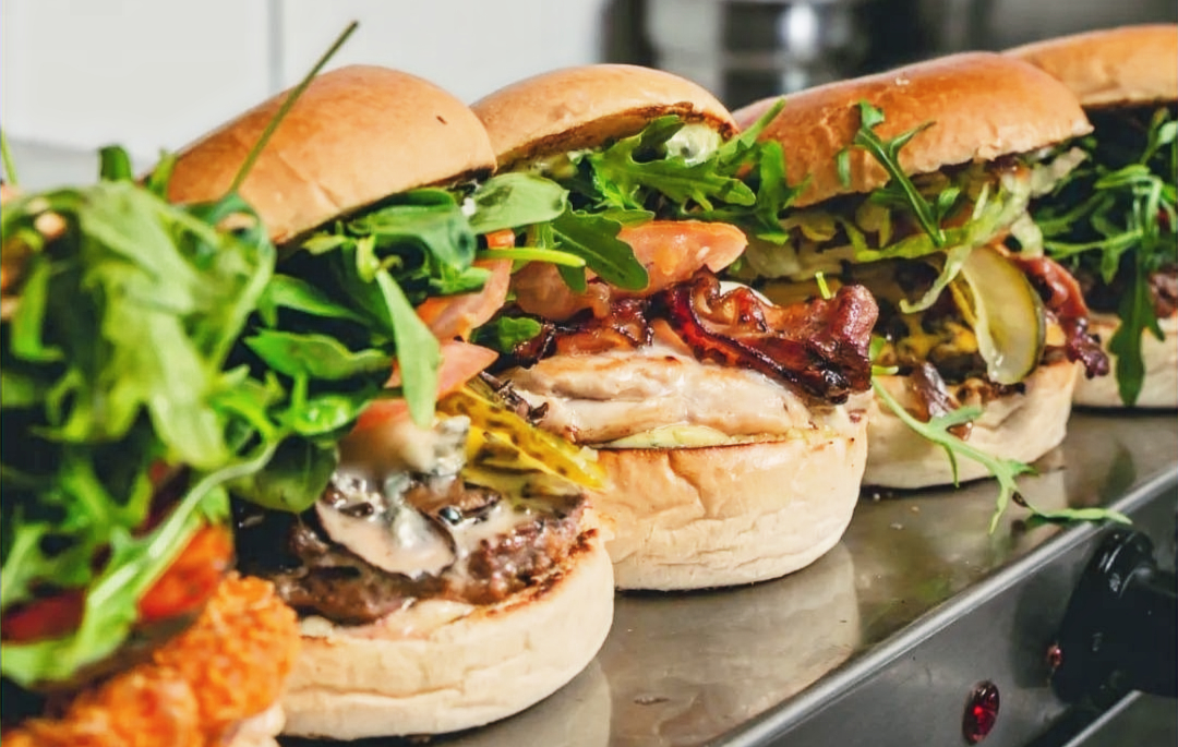 Arranged Food and Objects