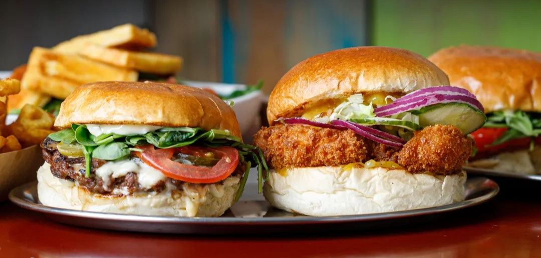 Arranged Food and Objects