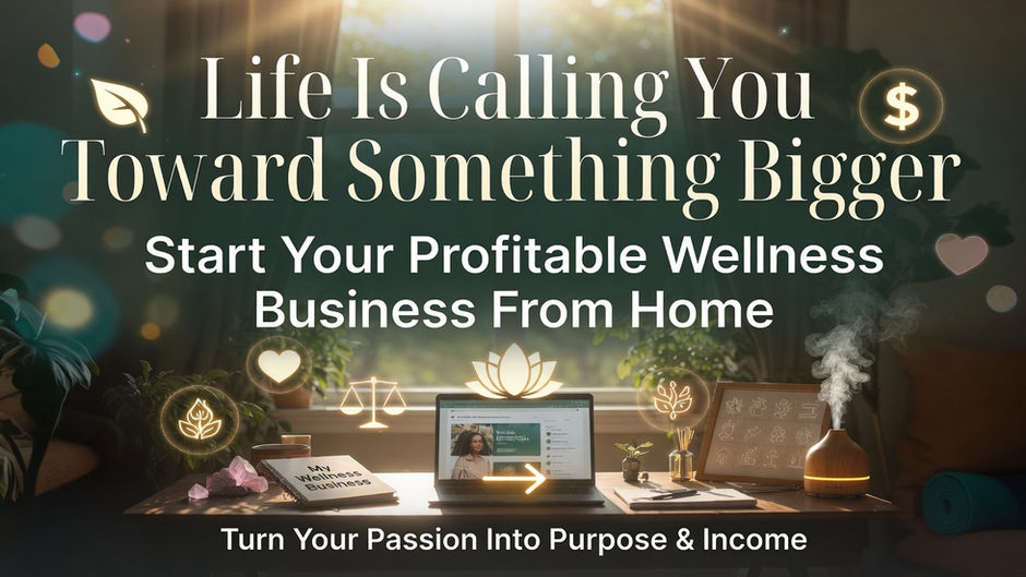 How to Start a Wellness Business From Home When You Feel Like Life Is Calling You Toward Something Bigger