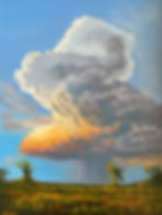Hill Country Cloud Print by Luke Smith