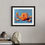 Thumbnail: Still life oil painting print of a glowing peeled orange in segments