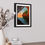 Thumbnail: Oil painting of a man jumping into a lake in front of a cove.