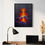 Thumbnail: The fiery glow of Night Space Launch print by Luke Smith