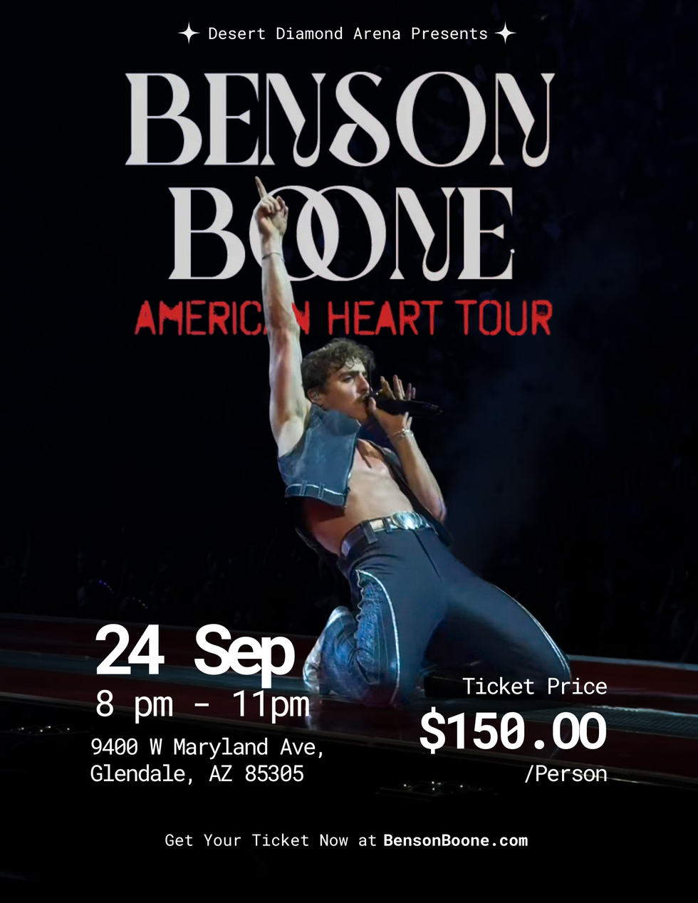 Benson Concert Concept Poster