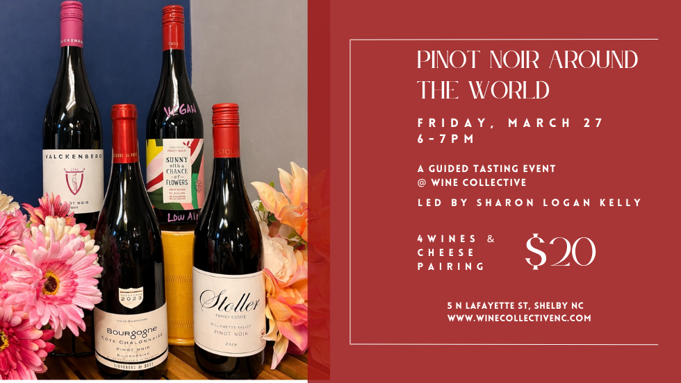 Pinot Noir Around the World – Guided Tasting