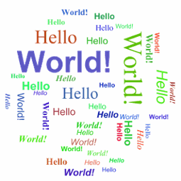 Word Cloud in Shape.gif