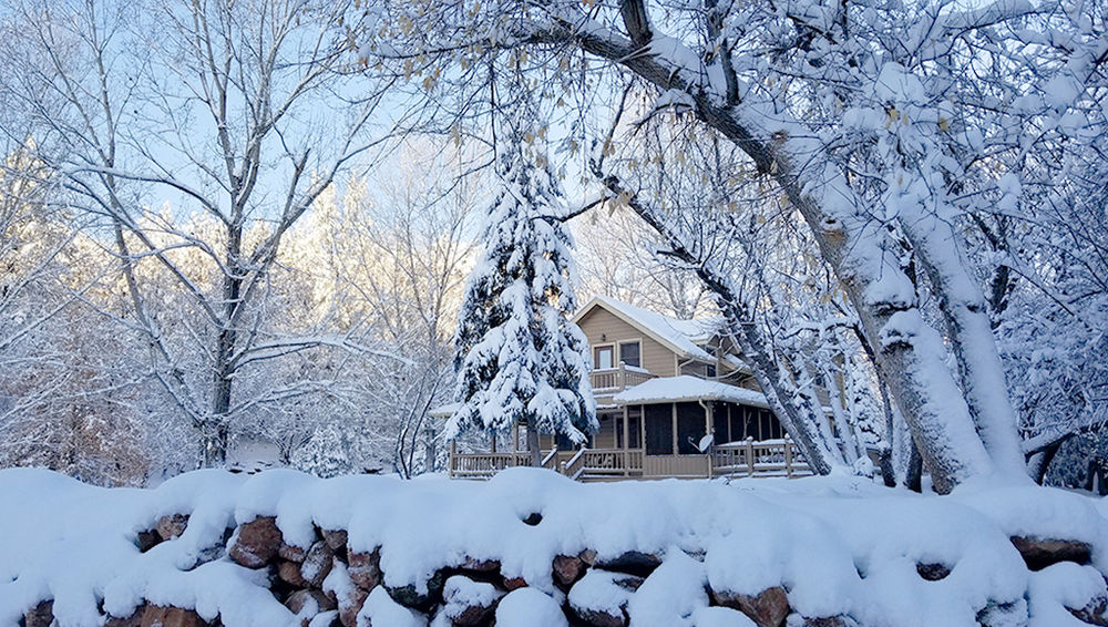 Winter Snow in Payson and Whispering Pines