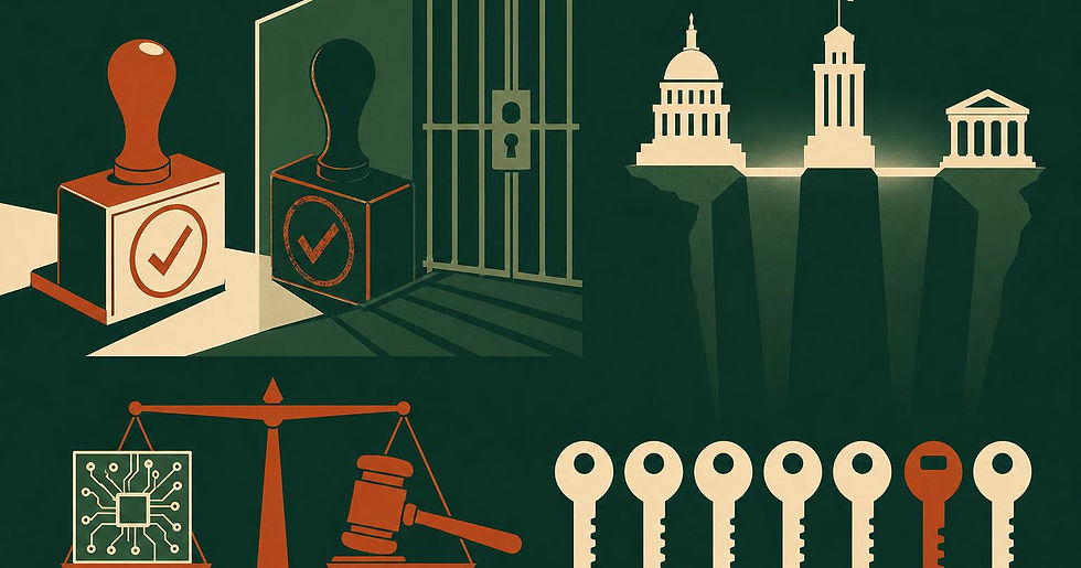 When the Reviewer Becomes the Target: Agents, Accountability and Authority | 10.08.26