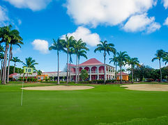 Golf international proche d’une villa de vacances avec piscine privée à Saint-François, Guadeloupe